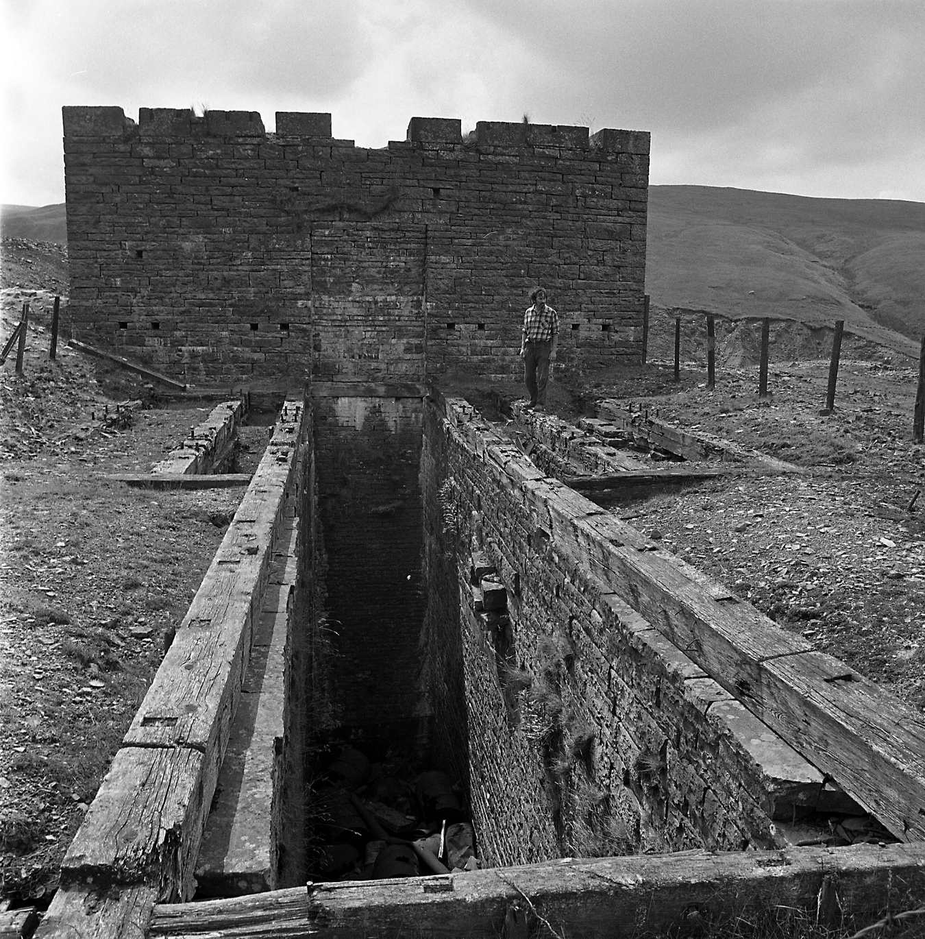 Nenthead Smelt mill 1975